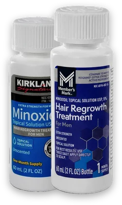 Minoxidil Kirkland e Member's Mark